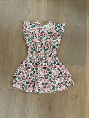 Cleobella Girls Floral Ruffle Dress | Size 5Y | Like New